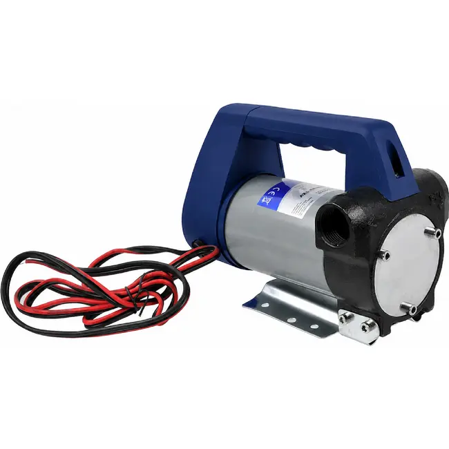 GEKO Diesel overpompen - zelfaanzuigend - 12V DC - gietijzer - 50 L/min - corrosiebestendig