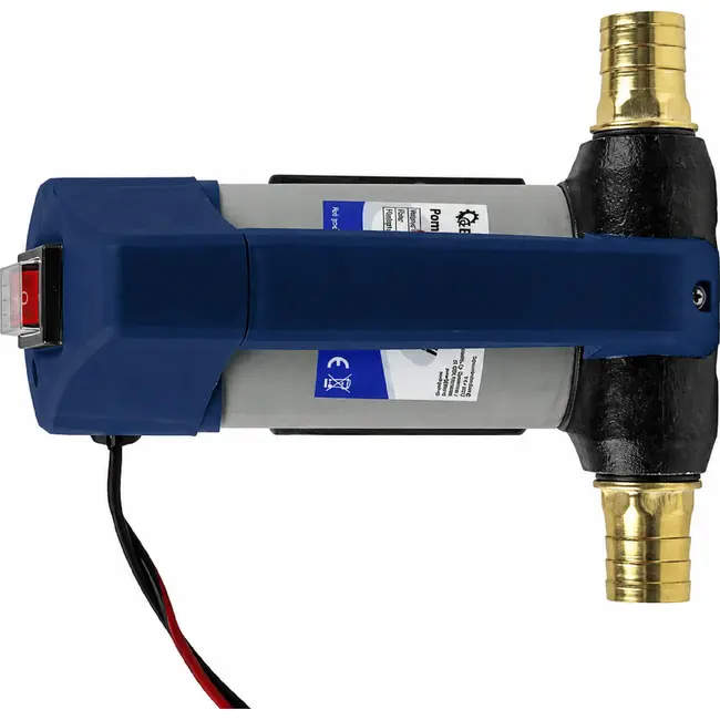GEKO Diesel overpompen - zelfaanzuigend - 12V DC - gietijzer - 50 L/min - corrosiebestendig