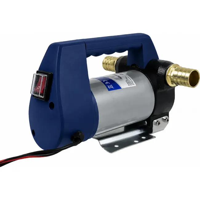 GEKO Diesel overpompen - zelfaanzuigend - 12V DC - gietijzer - 50 L/min - corrosiebestendig