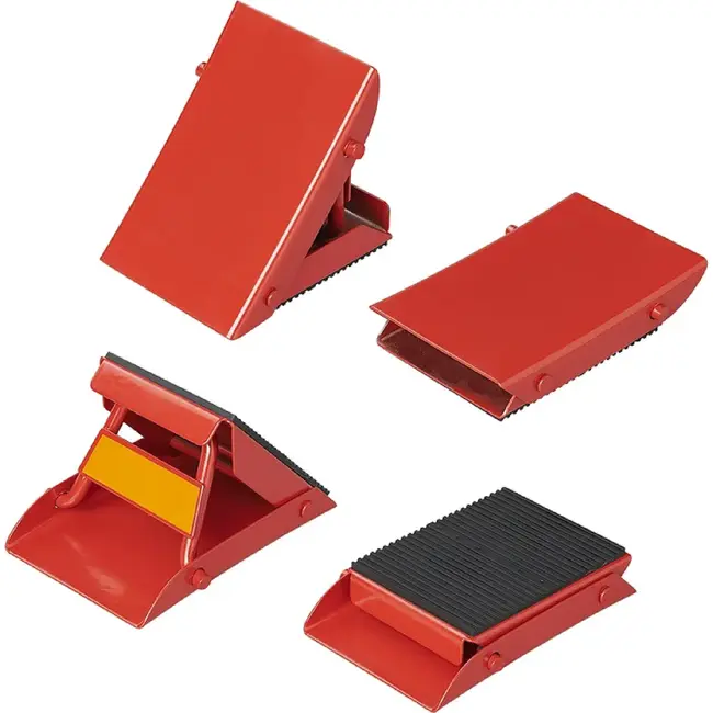 ProPlus Inklapbare wielkeg - metaal - compact - rood - 130 x 90 x 80 mm