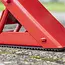 ProPlus Inklapbare wielkeg - metaal - compact - rood - 130 x 90 x 80 mm