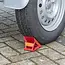 ProPlus Inklapbare wielkeg - metaal - 130 x 80 mm - rood - max. 1000 kg