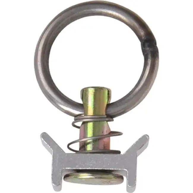 ProPlus Stud fitting voor bindrail - enkel metaal - 65 x 44 x 18 mm - 1250 kg