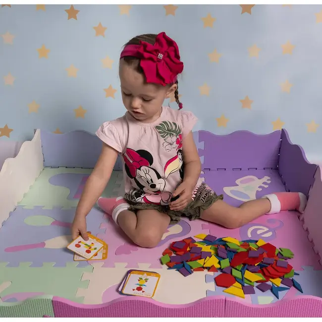 Kruzzel Geometrische Puzzel: Educatief Speelplezier voor Kinderen