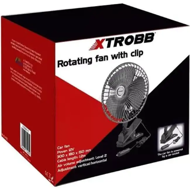 Xtrobb Compacte & verstelbare autoventilator - optimale luchtverdeling