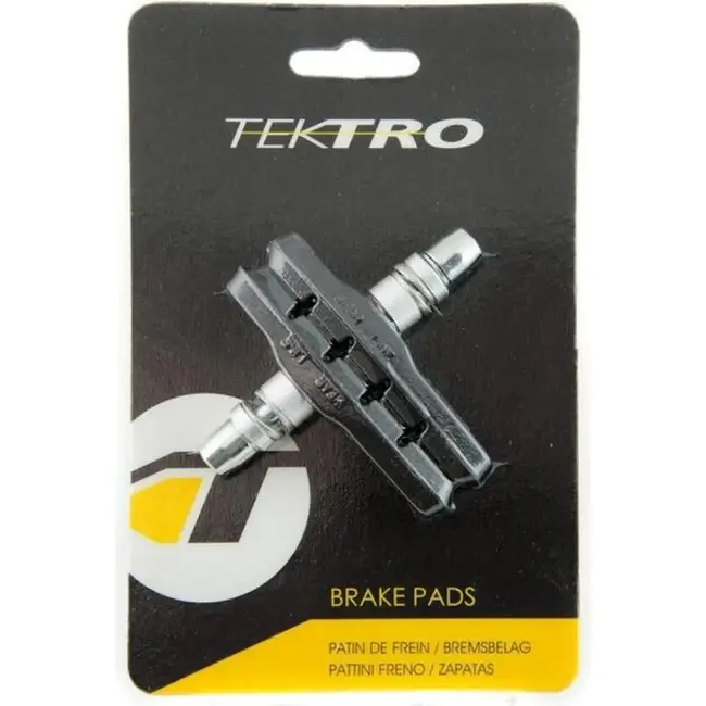Tektro V-brake remblokken - 72mm - Geschikt voor diverse omstandigheden - Aluminium - Per paar