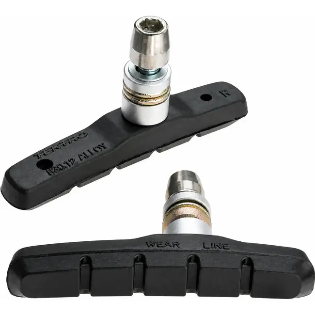 Tektro V-brake remblokken - 72mm - Geschikt voor diverse omstandigheden - Aluminium - Per paar