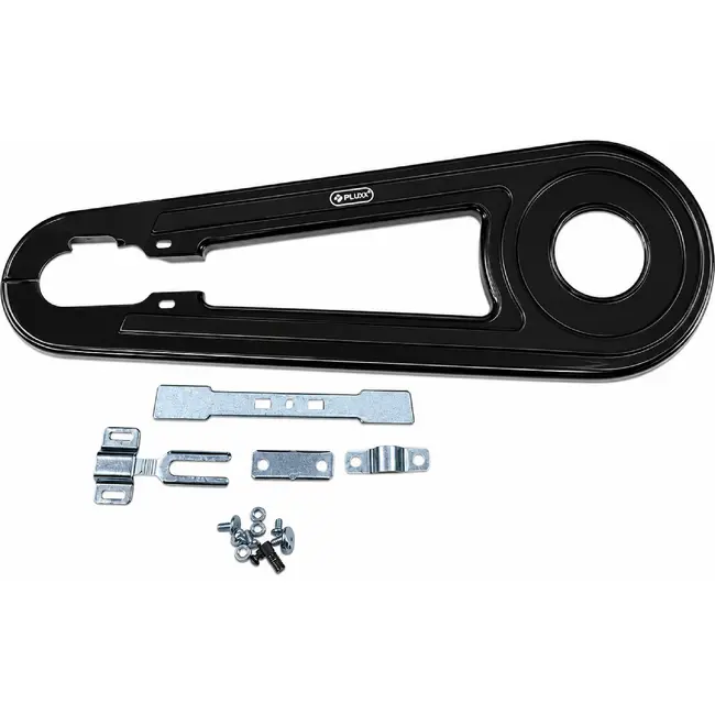 Falkx Kettingkast - Zwart - Inclusief bevestiging - Geschikt voor 26-28 inch fietsen