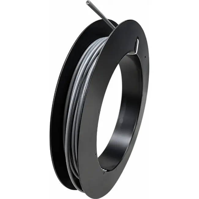 Falkx Buitenkabel rem 5mm - zwart - 30 meter rol - duurzaam en efficiënt