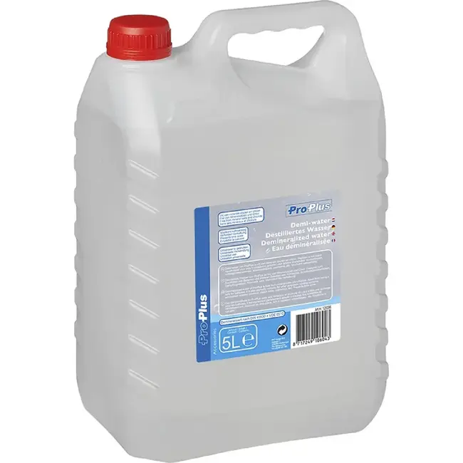 ProPlus Gedemineraliseerd water - veelzijdig gebruik - 5 liter - voorkomt kalkaanslag