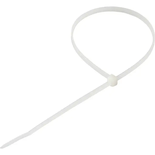 ProPlus Kabelbinders - 300 x 3,5 mm - 50 stuks - Wit - Hoge treksterkte - Breed temperatuurbereik