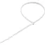 ProPlus Kabelbinders - 300 x 3,5 mm - 50 stuks - Wit - Hoge treksterkte - Breed temperatuurbereik