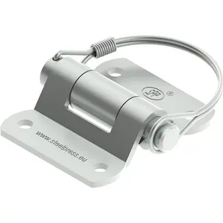 ProPlus Vlinderscharnier - 73 x 71 mm - Zwart - Duurzaam en Sterk