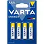 Varta Set van 4 alkaline batterijen - LR03/AAA - 1,5 Volt - Langere levensduur - Betrouwbare prestaties
