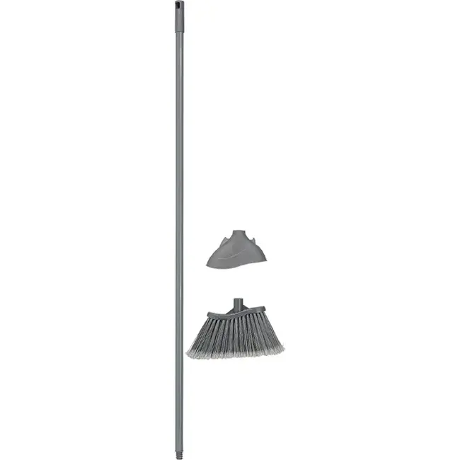 ProPlus Tentbezem - Demontabele Steel - Nylon Borstelharen - 134 cm