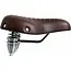 Abi Cruiser fietszadel - extra zacht - bruin - unisex - 270x245 mm