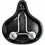 Abi Cruiser fietszadel - extra zacht - bruin - unisex - 270x245 mm