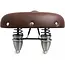 Abi Cruiser fietszadel - extra zacht - bruin - unisex - 270x245 mm