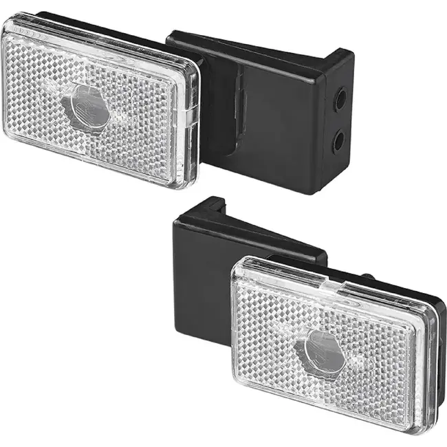ProPlus Markeringslamp - zijlamp - wit - 110 x 45 x 51 mm - 12V - incl. buislampje