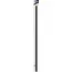 ProPlus Zwart geanodiseerde tentrail 100 cm met 90° profiel voor luifels en tenten
