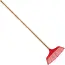 Talen Tools Budget Gazonhark - Kunststof - 140 cm Steel - Rood