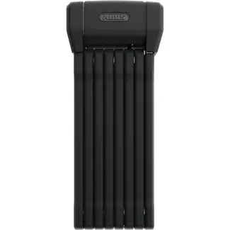 ABUS Zwart vouwslot 120 cm met framehouder, ART-2 keurmerk en XPlus-cilinder voor je fiets