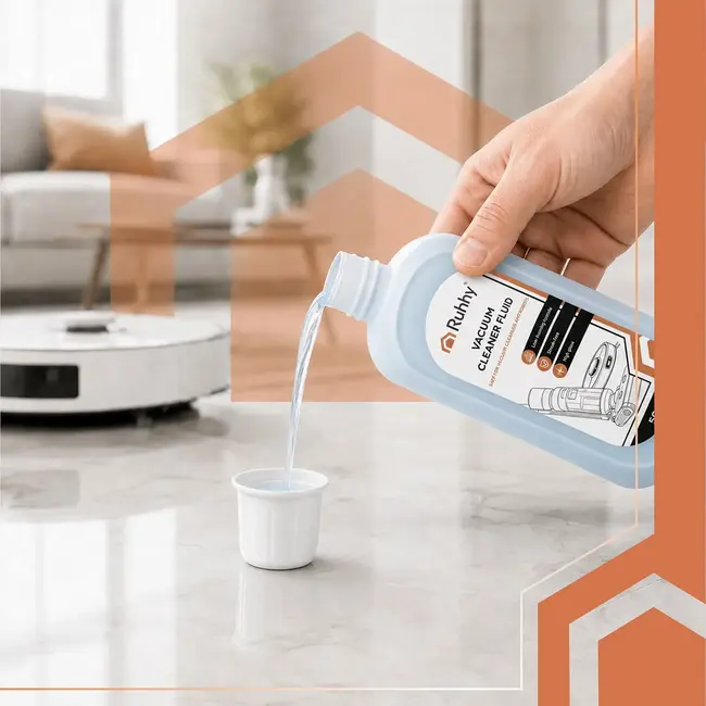 Ruhhy Robotstofzuiger vloeistof 500 ml concentraat voor streeploos dweilen