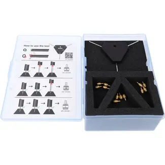 Elvedes Remleiding meet toolkit met universele inserts voor hydraulische schijfremmen op de fiets