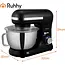 Ruhhy Planetaire keukenmachine 4,5 L zwart met 8 snelheden, PULSE en accessoires