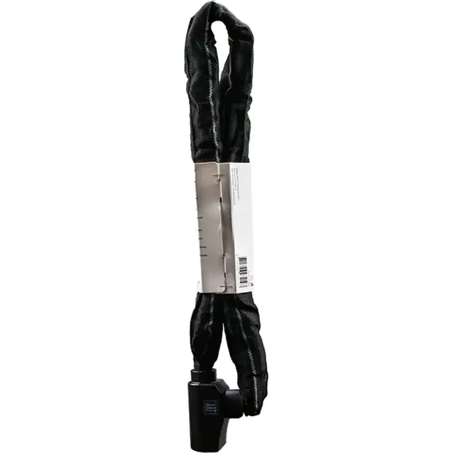 Simson Zwart kettingslot 7 x 900 mm ART2 met sleutel voor dagelijks fietsgebruik