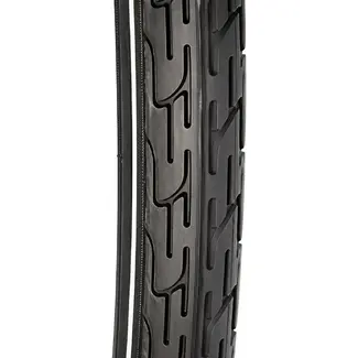 Deli tire Buitenband fiets - Zwart met witte lijn - 28x1½ - Duurzaam en prestatiegericht