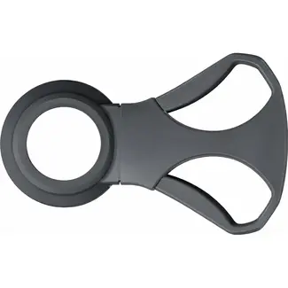 Hesling Balhoofdstofkap met kabelhouder - 22.2mm - Zwart - Voor fietsen