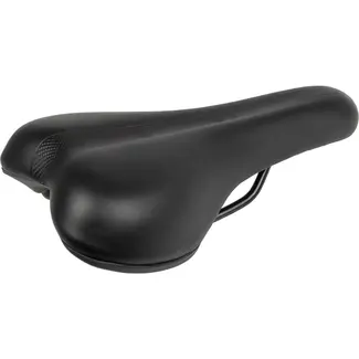 Ventura Racing zadel - Luchtschokabsorberend - Bescherming tegen schuren - 262x150 mm - Zwart