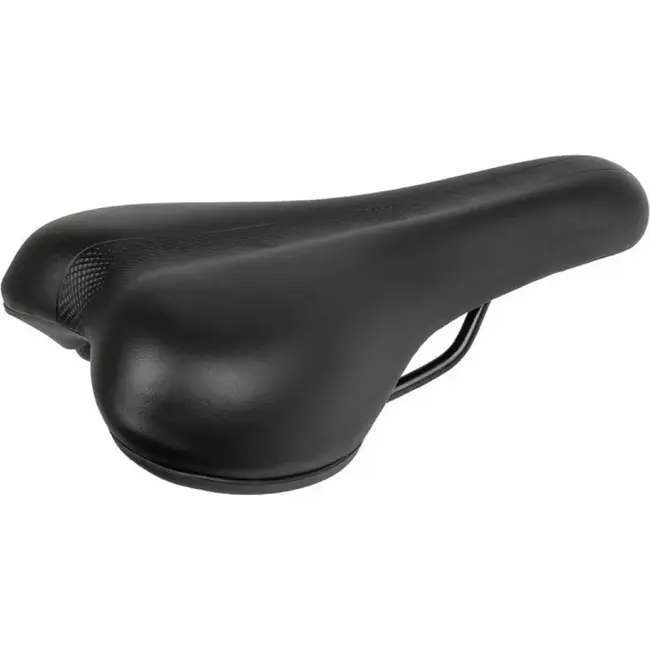 Ventura Racing zadel - Luchtschokabsorberend - Bescherming tegen schuren - 262x150 mm - Zwart