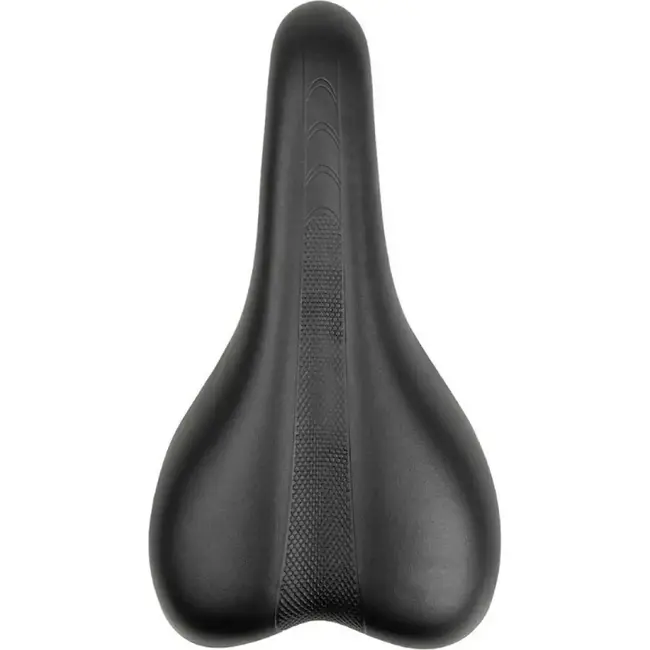 Ventura Racing zadel - Luchtschokabsorberend - Bescherming tegen schuren - 262x150 mm - Zwart