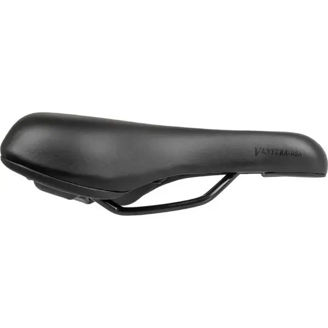 Ventura Racing zadel - Luchtschokabsorberend - Bescherming tegen schuren - 262x150 mm - Zwart