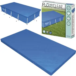 Bestway Universele Zwembadafdekking 4x2m - Bescherming tegen Vuil en Weer