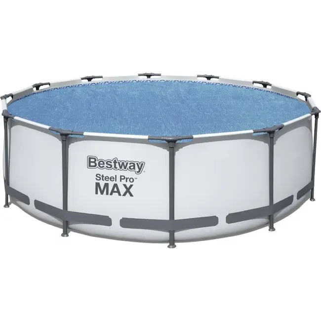 Bestway Zonnezwembadafdekking 366 cm - Verhoogt Temperatuur en Vermindert Vervuiling