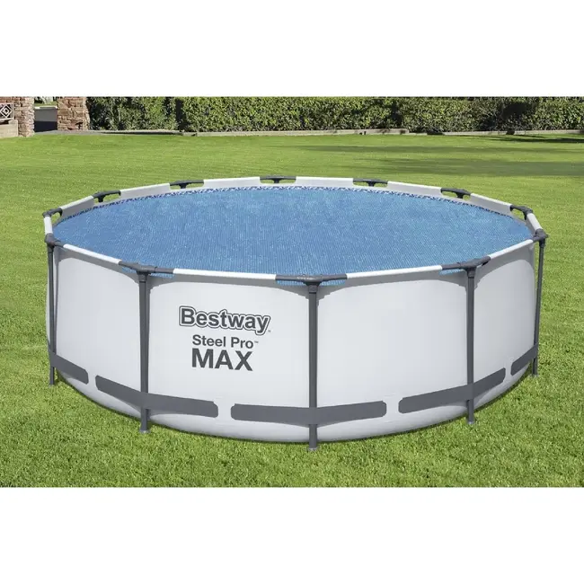 Bestway Zonnezwembadafdekking 366 cm - Verhoogt Temperatuur en Vermindert Vervuiling