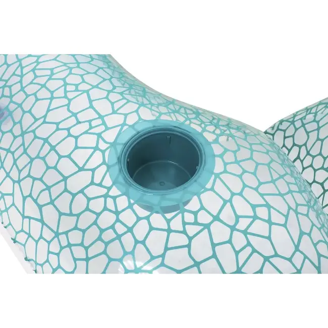 Bestway Opblaasbare Stoel met Rugleuning 102x94 cm - Comfortabel en Stijlvol