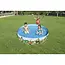 Bestway Zelfopzettende Zwembad 183x38 cm - Ideaal voor Kinderen - Veelkleurig en Duurzaam