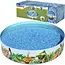 Bestway Zelfopzettende Zwembad 183x38 cm - Ideaal voor Kinderen - Veelkleurig en Duurzaam