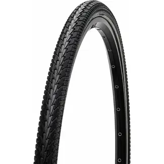 Hakuba Buitenband - Hybride fiets - Zwart met witte lijn - 28x1 5/8x1 3/8 - ETRTO 37-622