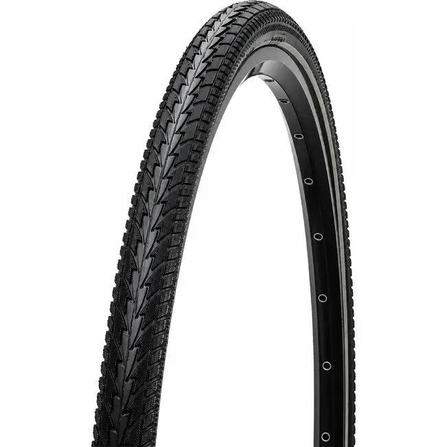 Hakuba Buitenband - Hybride fiets - Zwart met witte lijn - 28x1 5/8x1 3/8 - ETRTO 37-622