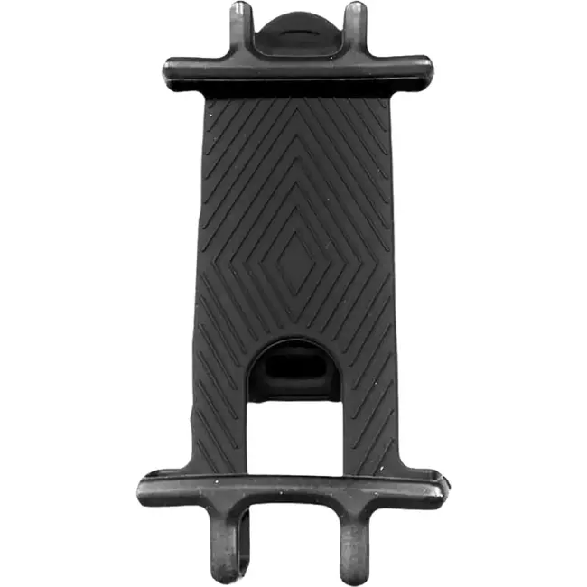 Falkx Siliconen telefoonhouder fiets - flexibel en universeel - zwart