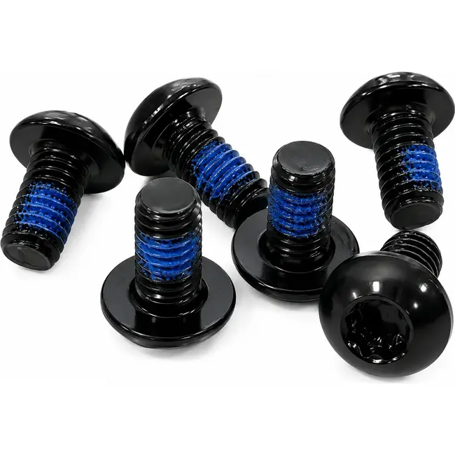 Falkx Remschijf 160mm - 6-bout montage - Staal - Zwart
