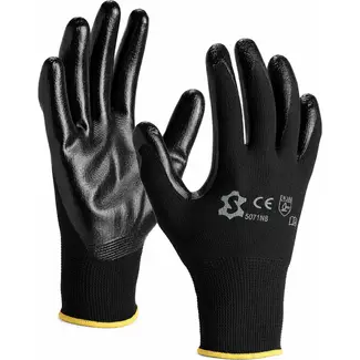 Sacobel Nitril Polyester Handschoenen - Chemische Bescherming - Ergonomisch - Maat 9/XL