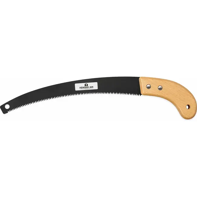 Hendrik Jan Gebogen snoeizaag 30 cm met pistoolgreep 18 cm, ophanggat en FSC keurmerk voor snoeiwerk