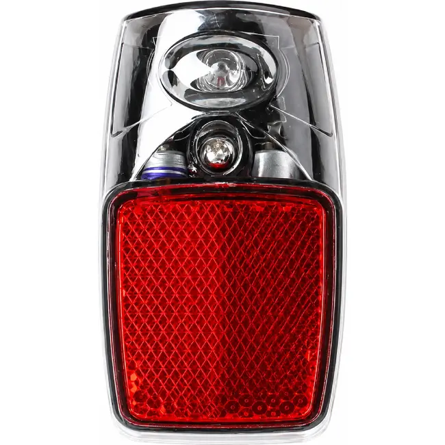 Falkx LED achterlicht met spatbordbevestiging en batterijen