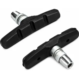 Sunrace V-brake remblokken 70 mm zwart per paar met symmetrische inbusbevestiging voor fiets